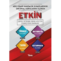Etkin Genel Yetenek - Genel Kültür Çıkmış Soru Bankası
