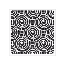 Home Decor Mini Stencıl Hdm-172 25X25