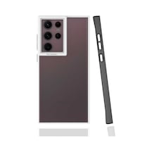 Zore Galaxy S22 Ultra Kılıf Nvth Mima Kapak - Siyah