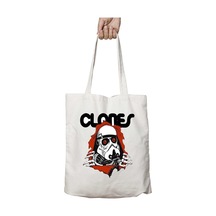 Art Hediye Star Wars Stormtrooper Clones Powell Peralta Ripper İki Tarafı Kalıcı Baskılı Yıkanabilir Çanta Çok Renkli