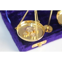 Büro Ev Ofis İçin 20gr Pirinç Yapım Terazi