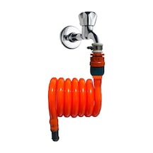 Plasyay Spiral Wc Hortum Matik Seti 97 Cm Yeni Ürün