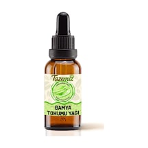 Tazemiz Bamya Tohumu Yağı Soğuk Pres 50 ML