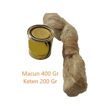 Keten Ve Macun Seti Doğalgaz Macunu Ve Tesisat Kendiri Birlikte