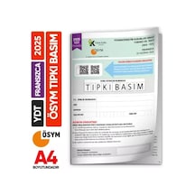2025 Yks Ydt Fransızca Ösym Tıpkı Basım Çıkmış Soru Deneme Kitapçığı Türkiye Genel