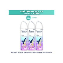 Rexona Thermocool Kadın Sprey Deodorant Frozen Açai & Jasmine 150 Ml X3