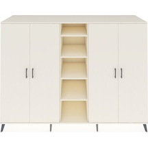 Kronos Dolap 12 Raflı 4 Kapaklı 220x59x163 Aytaşı-aytaşı Aytaşı-aytaşı