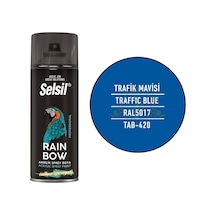Selsil Rainbow Akrilik Sprey Boya Trafik Mavi 400 Ml - Ral5017