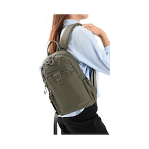 571 Collections Ultra Hafif Şik Ve Su Geçirmez Orta Boy Sırt Çantası Yeşil Model: 571-13-9c Yeşil