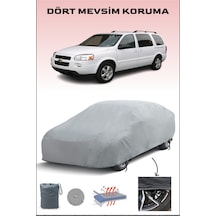 Chevrolet Uplander Uyumlu Araba Brandası, Oto Branda, Araba Çadırı, Su-güneş Geçirmez Gri