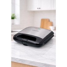 Sokany SK-08053 1200 W Yapışmaz Plakalı Dikey Saklanabilir Mini Tost Makinesi