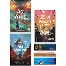 Genç Timaş Asi Ateş - Asi Gökler - Zia Dünyayı Siliyor Set 3 Kitap