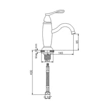 Newarc Golden Lavabo Bataryası Altın 951521 Diğer