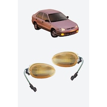 Hyundai Accent 1998-2000 Sarı Ön Sis Farı Yumurta Kasa Takım