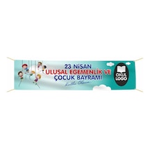 23 Nisan Pankartı -10 Tek Ebat