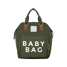 Bagmori Baby Bag Baskılı Cepli Anne Bebek Bakım Sırt  Çantası