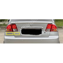Civic & Vtec Bagaj Yazısı Seti 2'li Paket