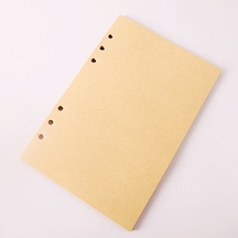 River World Çizgisiz Desenli Deri Yaprak Defter Çok Renkli