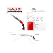 Sara S905 240 Mm Ince Diş Budama Testeresi