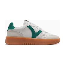 Lufian Elsa Kadın Deri Sneaker Ayakkabı 26y 121230058 Yeşil
