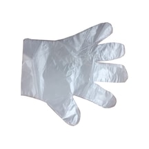 Şeffaf Poşet Eldiven Hışır Eldiven 500 Adet L