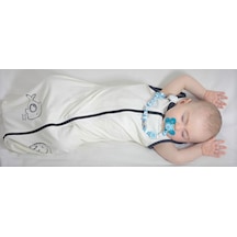 Shonadae Bebek Uyku Tulumu (9-12 Ay) Unisex Beyaz