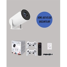 10.000 Oyun Destekli, Çift Kollu 4k Projeksiyon Hdmı, Usb, Aux, Semeglbl - 48 Ethernet Yok