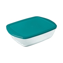 Pyrex 215P000/7046 Dikdörtgen Saklama Kabı 1.1L Şeffaf