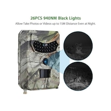 12mp 1080p Avcılık Kamerası Pır Sensörlü Kızılötesi Gece Görüşü, Ip56 Su Geçirmez Yaban Hayatı İzleme Cihazı Kamuflaj Çok Renkli