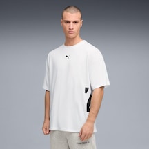 Puma Graphics Training Oversized Erkek Tişört C-pum528528p02p02 Beyaz