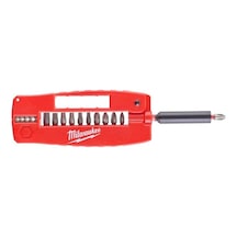 Milwaukee Bits Uç Seti 12 Parça + tornavida + kablo Sıyırma - T4932430910