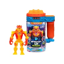 Mr Beast Lab Mutators Hyper Fusion Fire Panther Deney Seti Mutasyon Şifreli Aksiyon Figürü - Turuncu