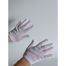 Öğrenci İş Teknik Etkinlik Eldiveni Beyaz 25 Çift