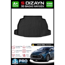 S-dizayn Toyota C-hr 3d Pro Bagaj Havuzu 2024 Üzeri A+ Kalite