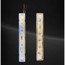 5 Li Paket Set 6 Lensli Mercekli Beyaz Işık 6500k 24v Tente Armatürü Tek Renk