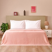 Soft Elendil Çift Kişilik Yatak Örtüsü - Yavruağzı - 200x230 Cm Çok Renkli