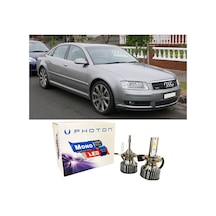 Audi A8 D3 Kısa Far Ampulü H7 Mono Yeni Seri Beyaz 2002-2010