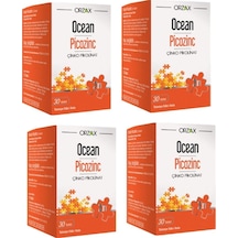 Ocean Picozinc Çinko Pikolinat 30 Tablet 4 Adet