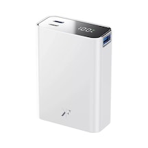 Newface Pw501 20.000 Mah Dijital Göstergeli 2 Adet 45w Type-c Ve 22.5w Usb Çıkışlı Şarj Pd Hızlı Şarj Powerbank - Beyaz Diğer