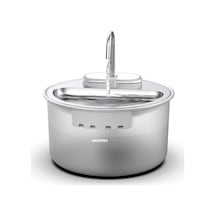 Haustier Wf009ls Otomatik Kedi Su Sebili,kedi Su Çeşmesi, Su Pınarı 3.5lt Geniş Hazne, Çelik Tabla, Ultra Sessiz,