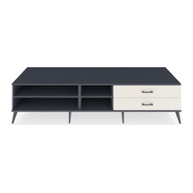 Kronos Tv Ünitesi 2 Raflı 2 Çekmeceli 220x59x51 Antrasit-antrasit/aytaşı Antrasıt/aytası - Antrasıt