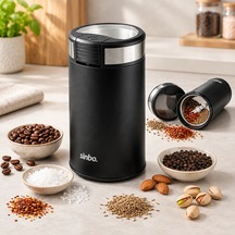 Kahve & Baharat Öğütücü 200w, 50g Çelik Bıçak Çok Renkli