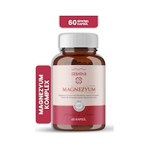 Erbatab Magnezyum Bisglisinat Sitrat Malat & Vitamin B2 B3 B6 3'lü Form 60 Kapsül