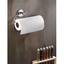 Yapışkanlı Solo Havlu Kağıdı Asacağı Solo Havluluk Krom K-110 Gümüş Krom Diğer