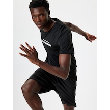 Koton Spor Tişört Slogan Baskılı Bisiklet Yaka Kısa Kollu Siyah 5wam10028nk Siyah Koton Spor Tişört Slogan Baskılı Bisiklet Yaka Kısa Kollu Siyah 5wam10028nk Siyah