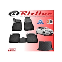 Nissan Micra 3D Paspas+Bagaj Havuzu 2019 Sonrası Rizline
