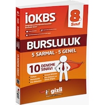 Gizli Yayınları 8. Sınıf İokbs Bursluluk 10 Deneme Sınavı