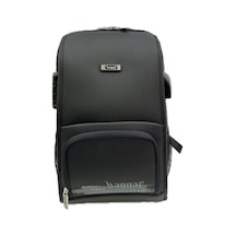 Barcelona K21 Baggaj S24142 Profesyonel Kalıplı 13.3'' Laptop Sırt Çantası Açık Bej