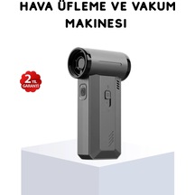 130000 Rpm Çok Fonksiyonlu Şarjlı Hava Üfleme Ve Vakum Temizlik Cihazı