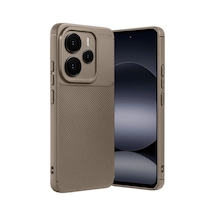 Note 14 5g Auto Focus Karbon Kapak - Kahverengi İtdark49358